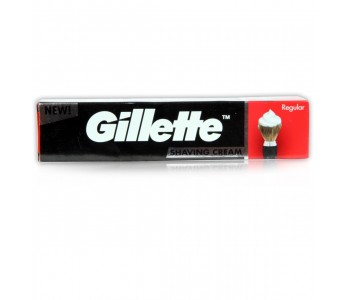 GILLETTE SHAVING CREAM REGULAR